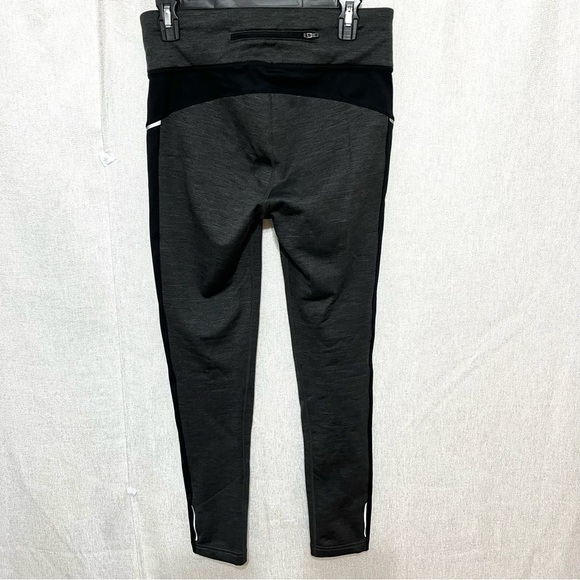 Athleta powerlift warm training leggings. Reflective. Shaping waist. Size M - Picture 4 of 9